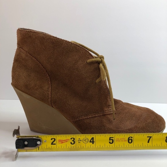 White Mountain Ankle Boots Tan Solid #8.5 - Picture 6 of 10